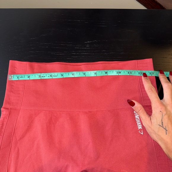 Gymshark Red Marl Energy Seamless Leggings - Picture 8 of 10